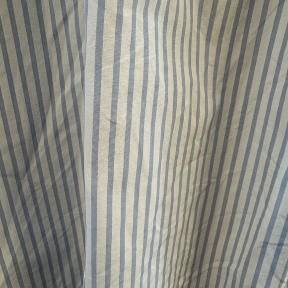 J.Crew Mens Shirt XL Classic Blue White Striped Long Sleeve Button-Down - Picture 6 of 8